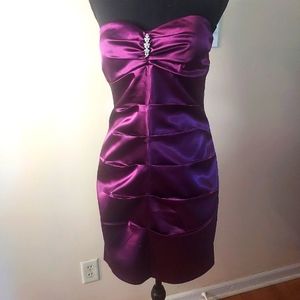 Arden B Women's Strapless, Formal Dress